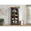 Sunrise Accent Cabinet – 2 Doors with Glass | Rustic Elegance
